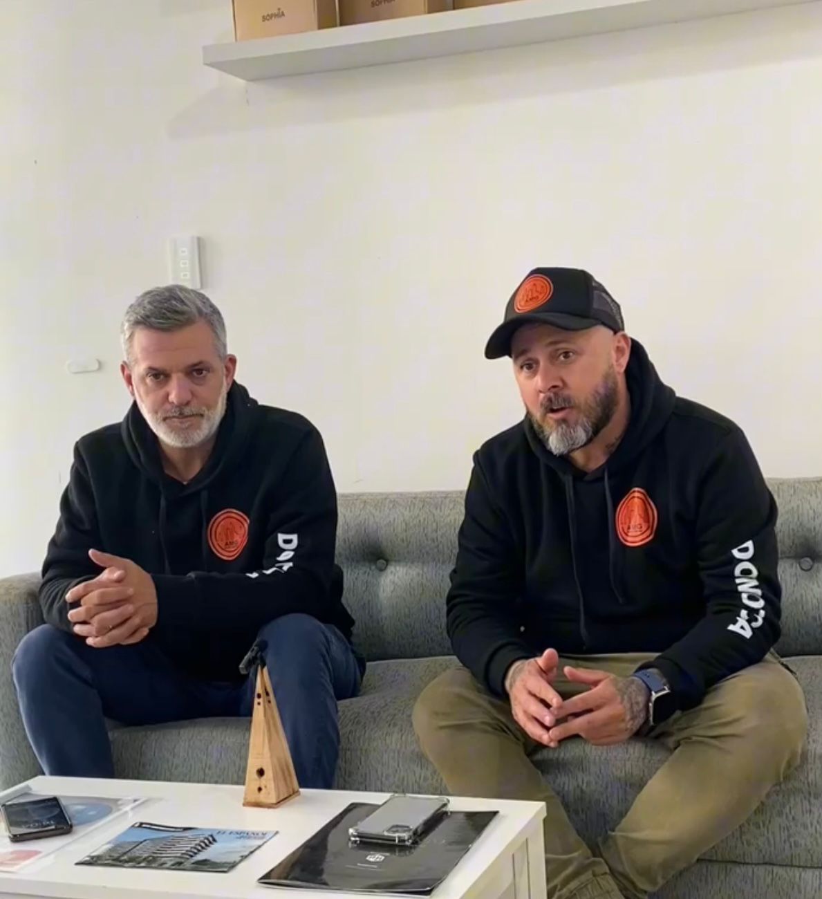 Gustavo García y Matías Cabello, fundadores de AMG Domótica.