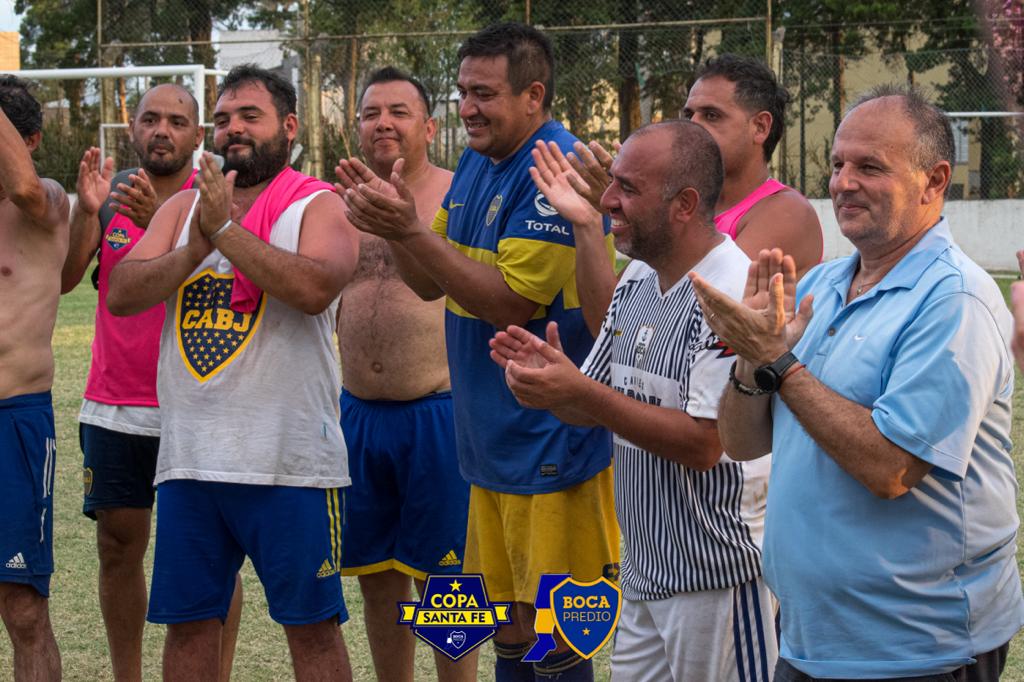 San Jorge se vistió con los colores de Boca para recibir la “Copa Santa Fe”