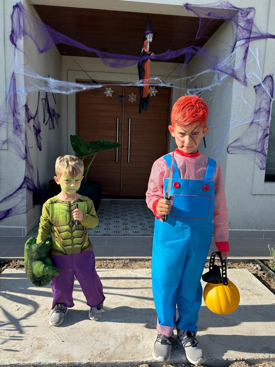 En el barrio Haras de Funes muchos chicos disfrutaron de los festejos. La iniciativa se replicó en otros barrios de la ciudad.