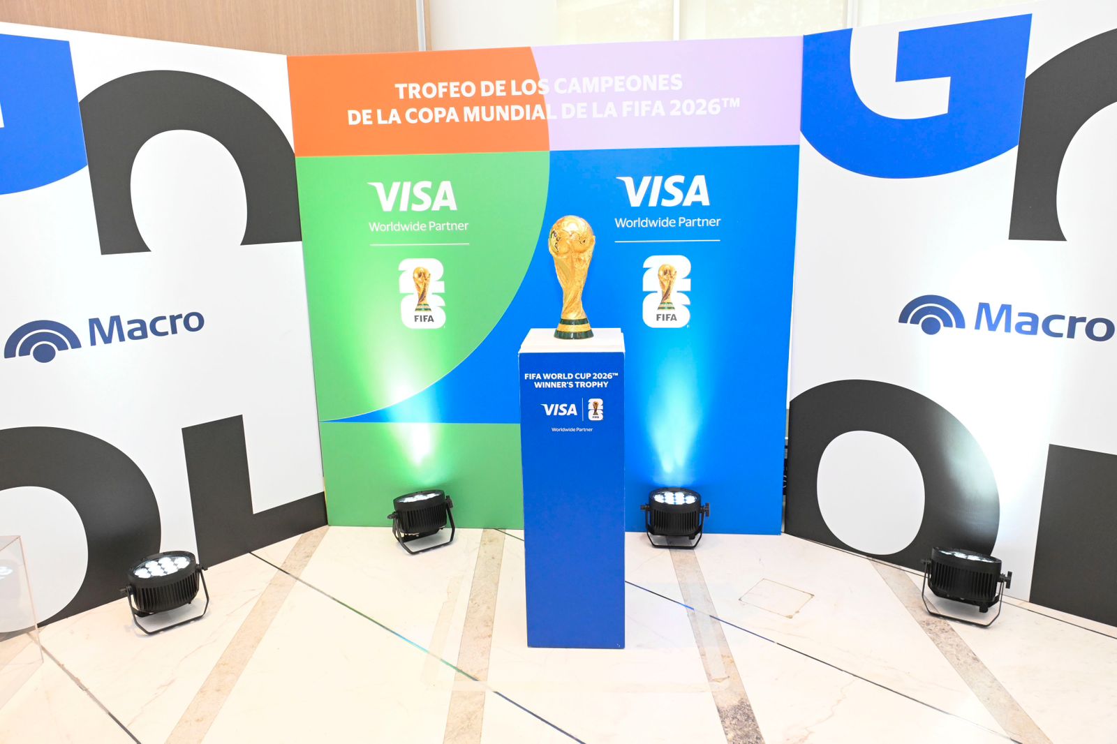 La Copa del Mundo vuelve a la casa del campeón de la mano de Visa y Banco Macro