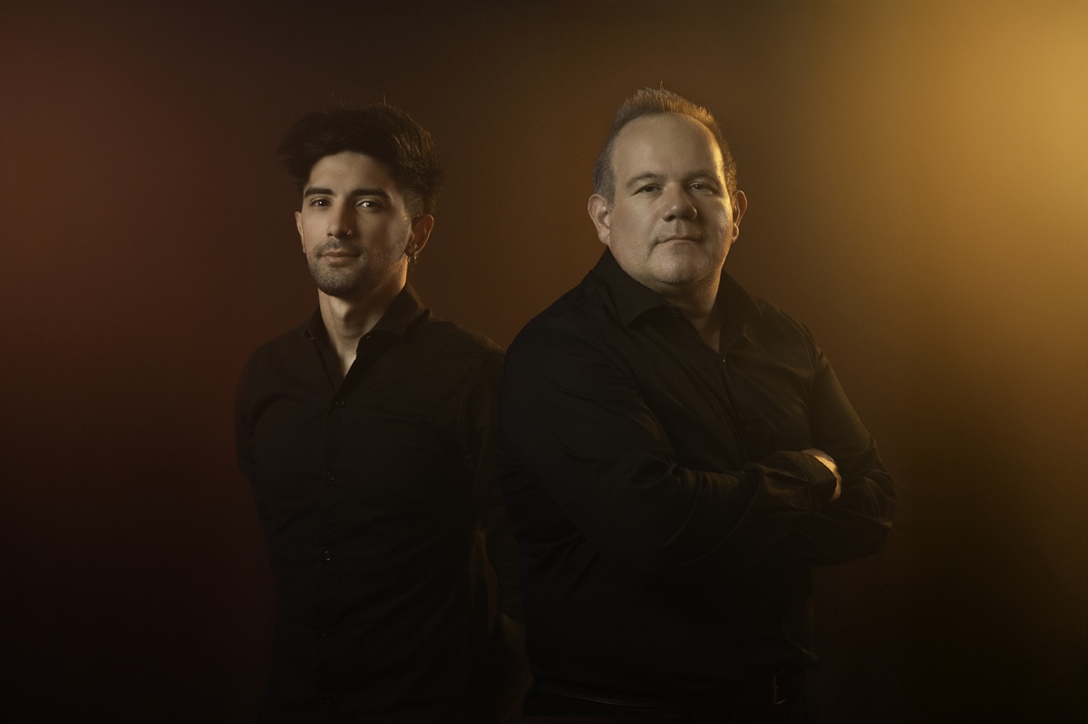 Maxi y Uli, quienes hacen la magia detrás de la lente.