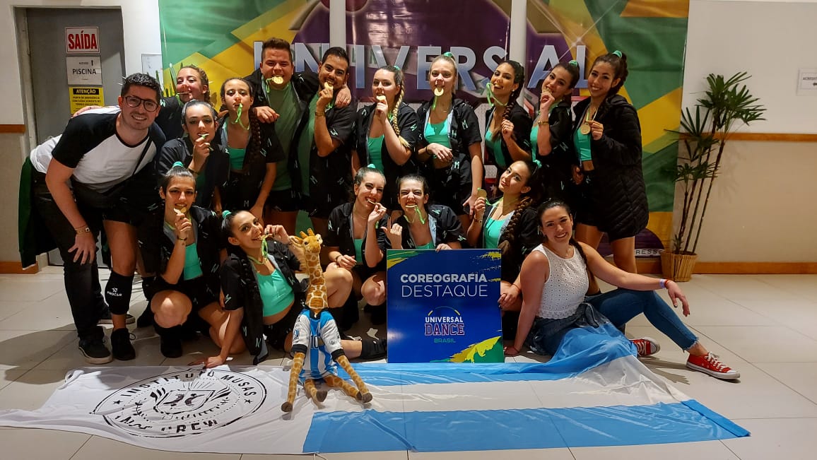 El Instituto Musas se consagró campeón latinoamericano en Free Dance en Brasil