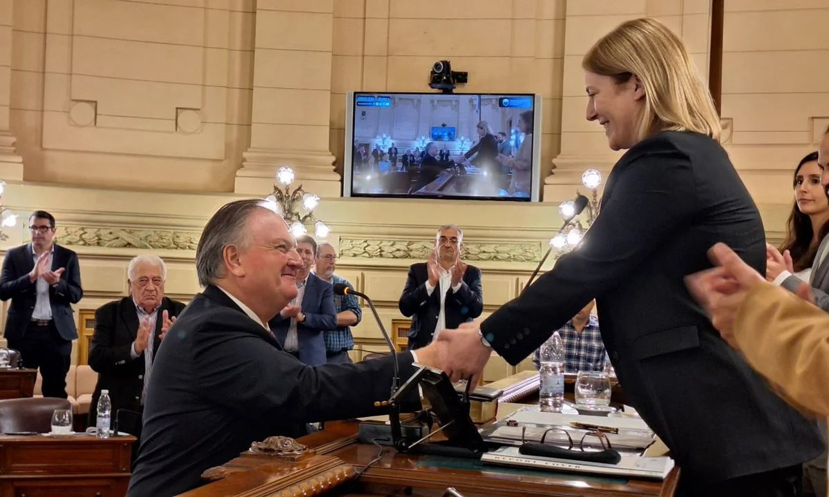 Felipe Michlig fue reelecto como presidente provisional del Senado santafesino