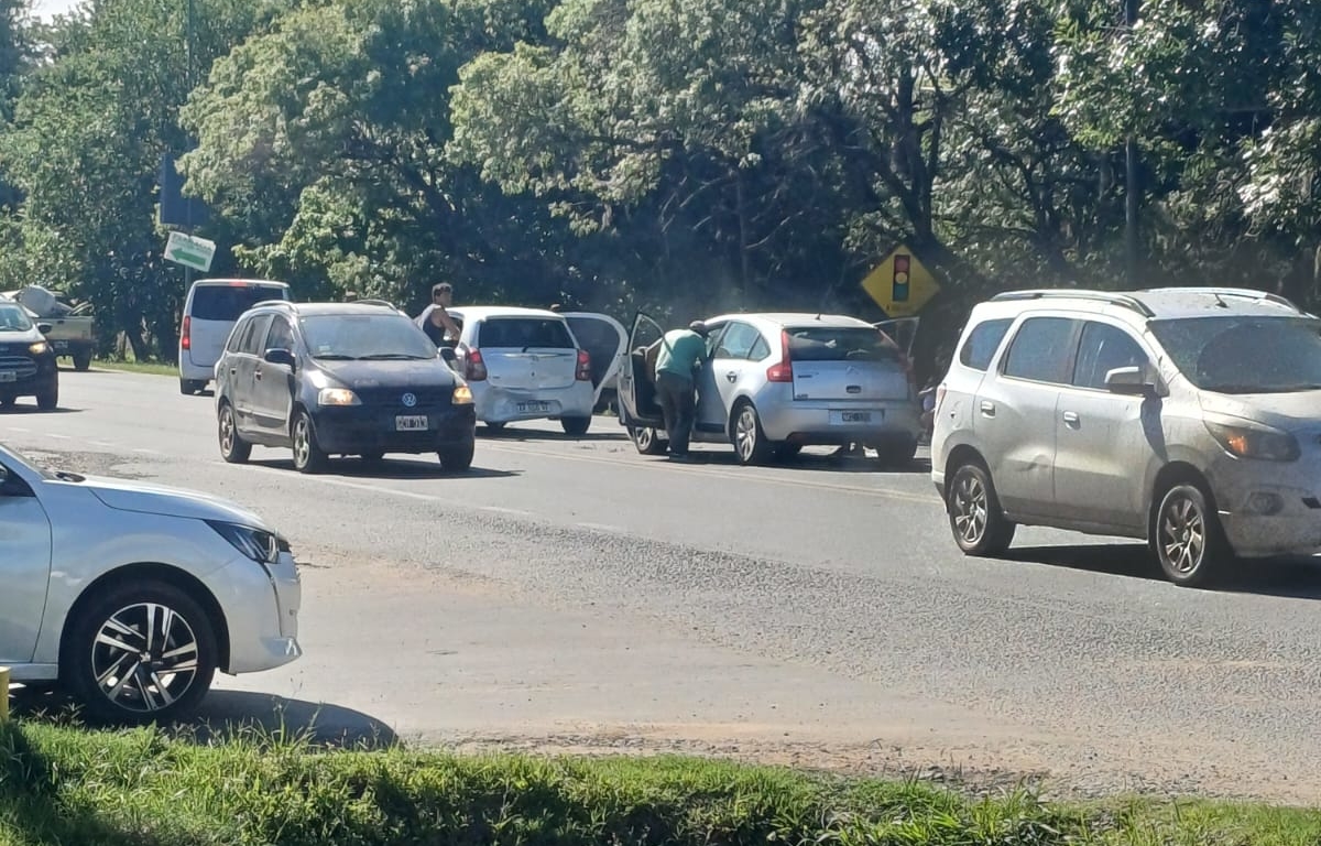 Dos accidentes de tránsito sin consecuencias graves en Ruta 9