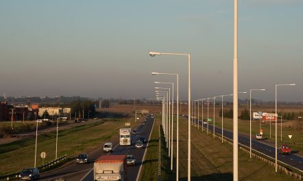 Se calcula que 12 mil autos por día circulan por la autopista hacia Funes y unos 160 por minuto sobre Ruta 9