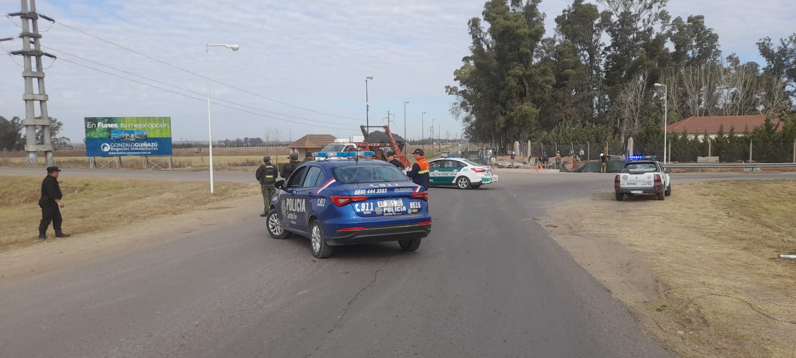 Fin de semana accidentado: hubo un choque en cadena en Ruta 9 y otro en el puente de la Autopista