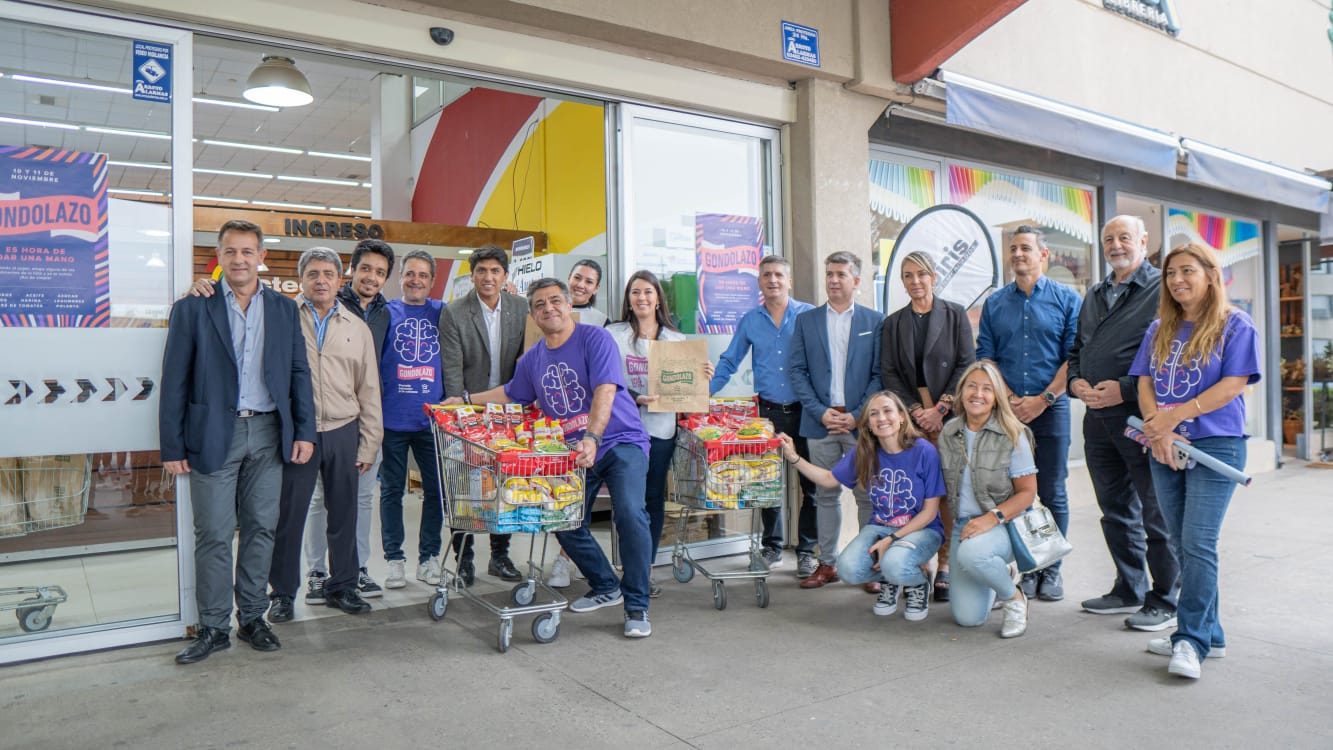 Supermercados Arcoiris “busca despertar la empatía y solidaridad” en el Gondolazo