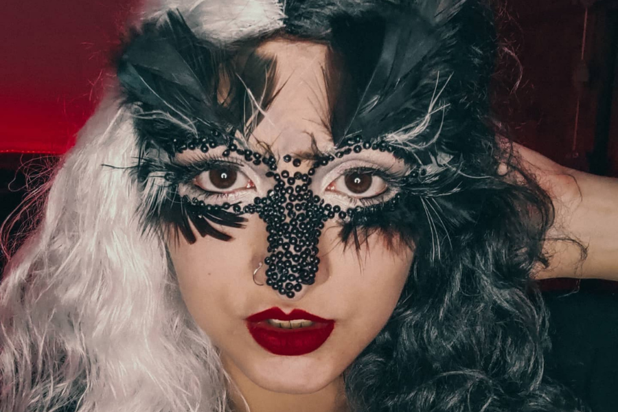  Halloween  una maquilladora funense se inspiró en Cruella