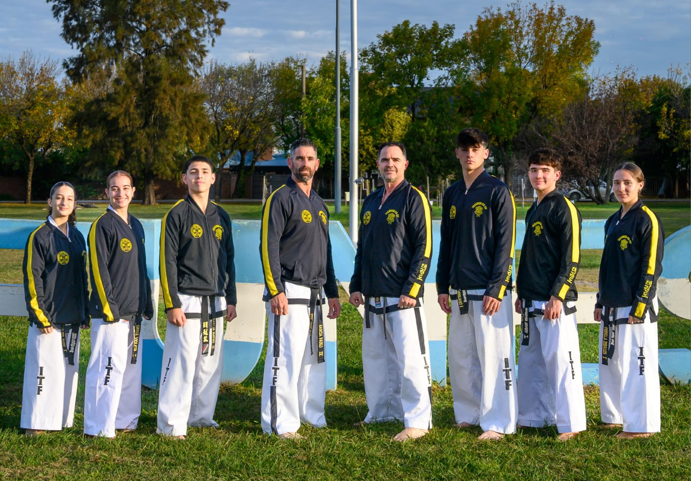 Son de Funes y representarán a la ciudad en el Mundial de Taekwondo en Barcelona
