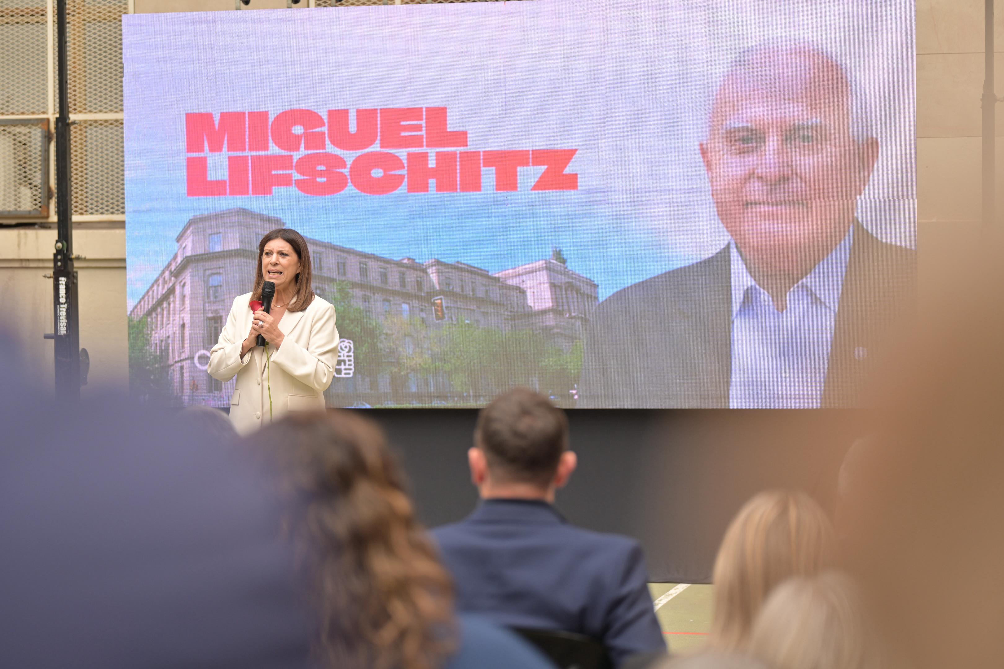Lifschitz fue recordado con un emotivo acto en el Politécnico a 4 años de su muerte