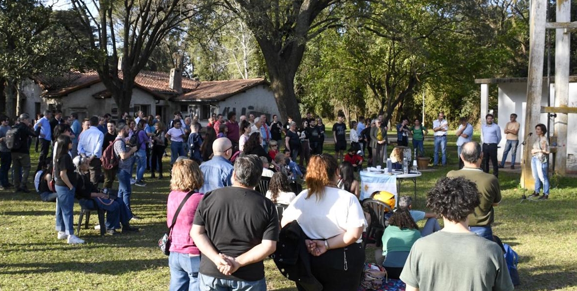 Conversatorio de DDHH en Quinta de Funes con Historias Desobedientes: memoria frente al negacionismo
