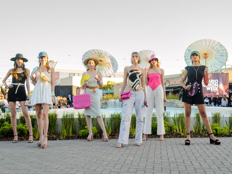 Cocktail y música en vivo bajo el cálido sol del invierno: así será el desfile de moda top a metros de Funes