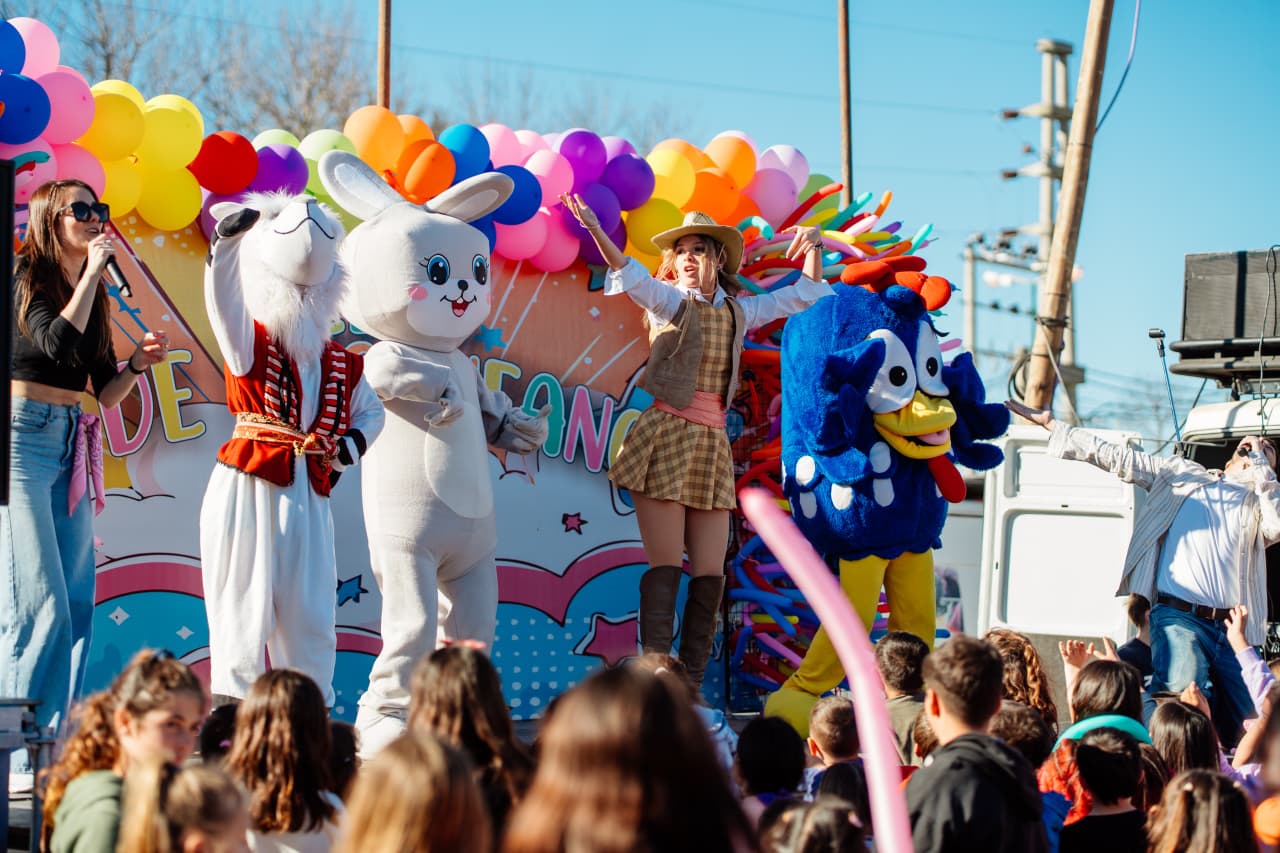 Funes celebró el Día de las Infancias: 16 mil personas disfrutaron de juegos, shows, sorteos y sorpresas