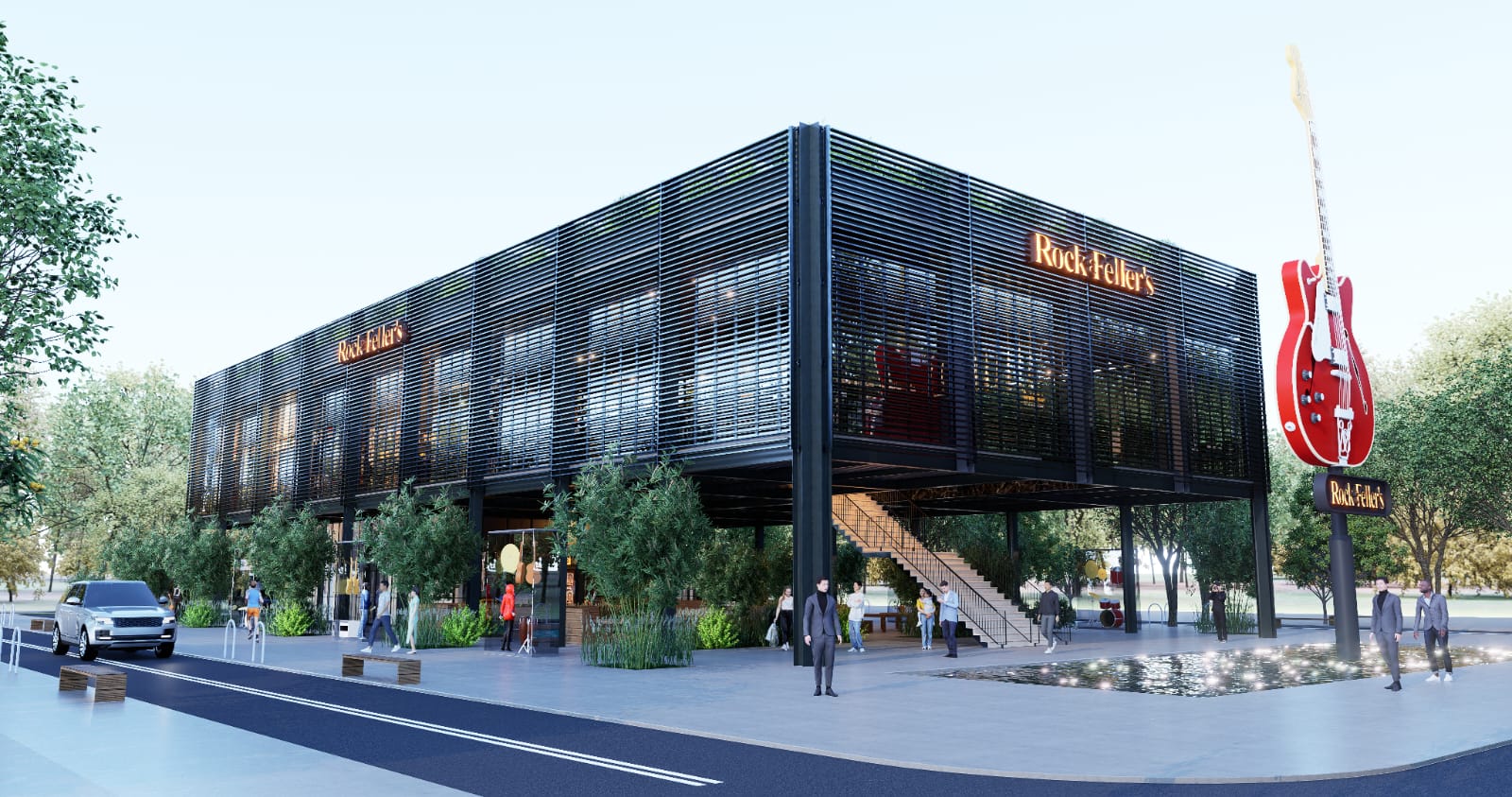 El Rock & Feller's de Funes pisa el acelerador y avanza en su construcción: imágenes exclusivas del proyecto