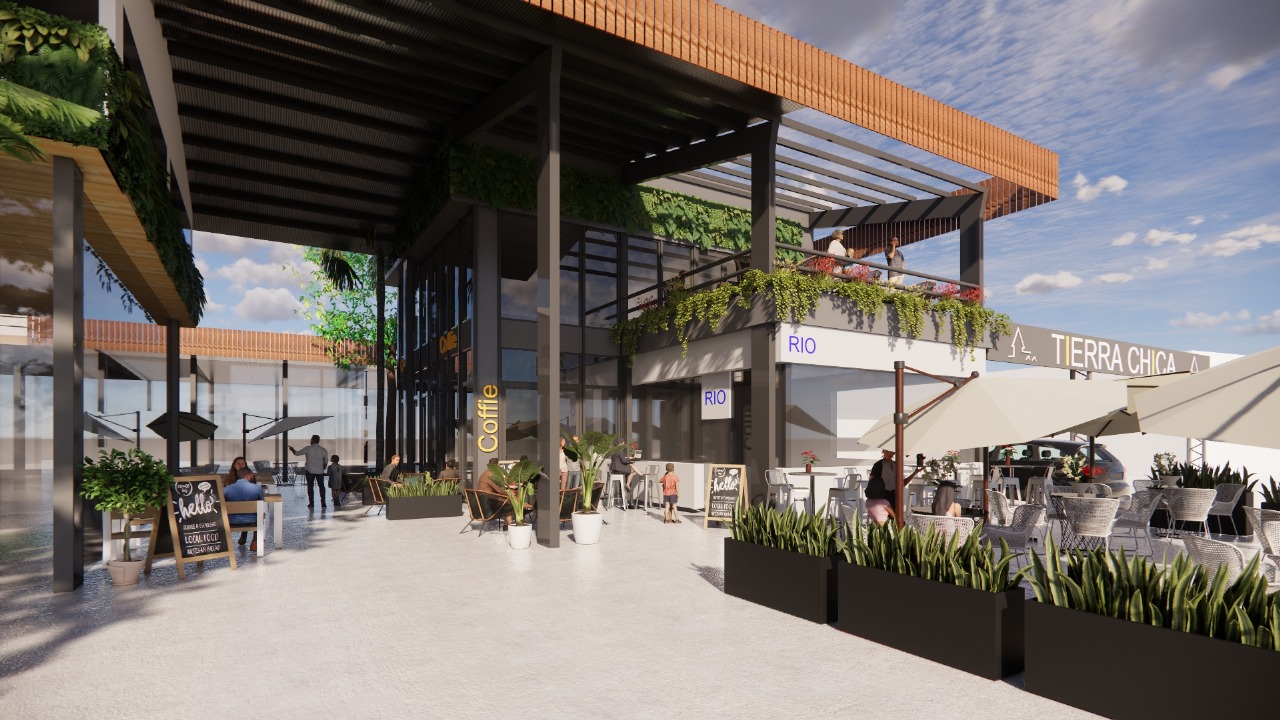 Cómo es el amplio y moderno local gastronómico para el que una exclusiva galería de Funes busca emprendedor