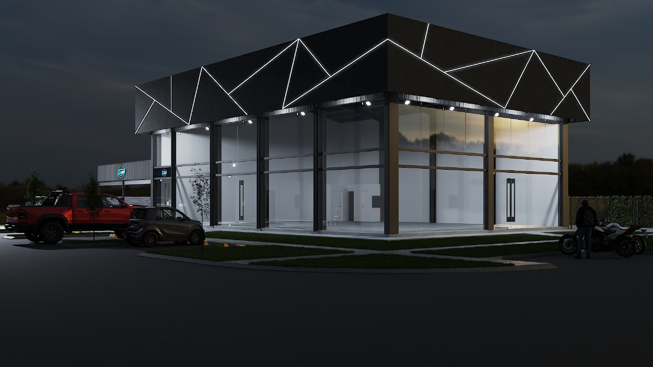 Diseño, eficiencia y comunidad: apuestan al crecimiento de Funes con un innovador centro comercial en Calmo