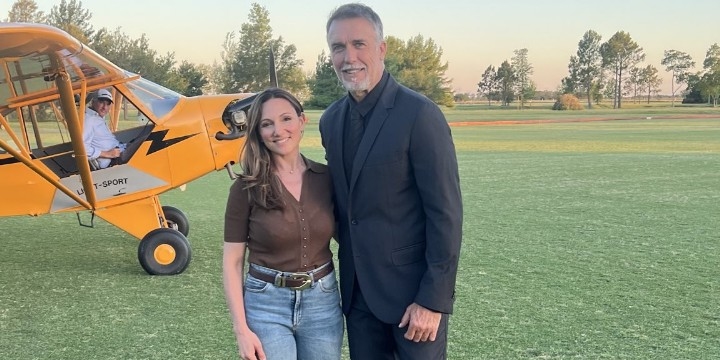 Batistuta, a pasos de Funes: filmó un documental en Roldán y compartió un asado con dos ídolos de la Selección