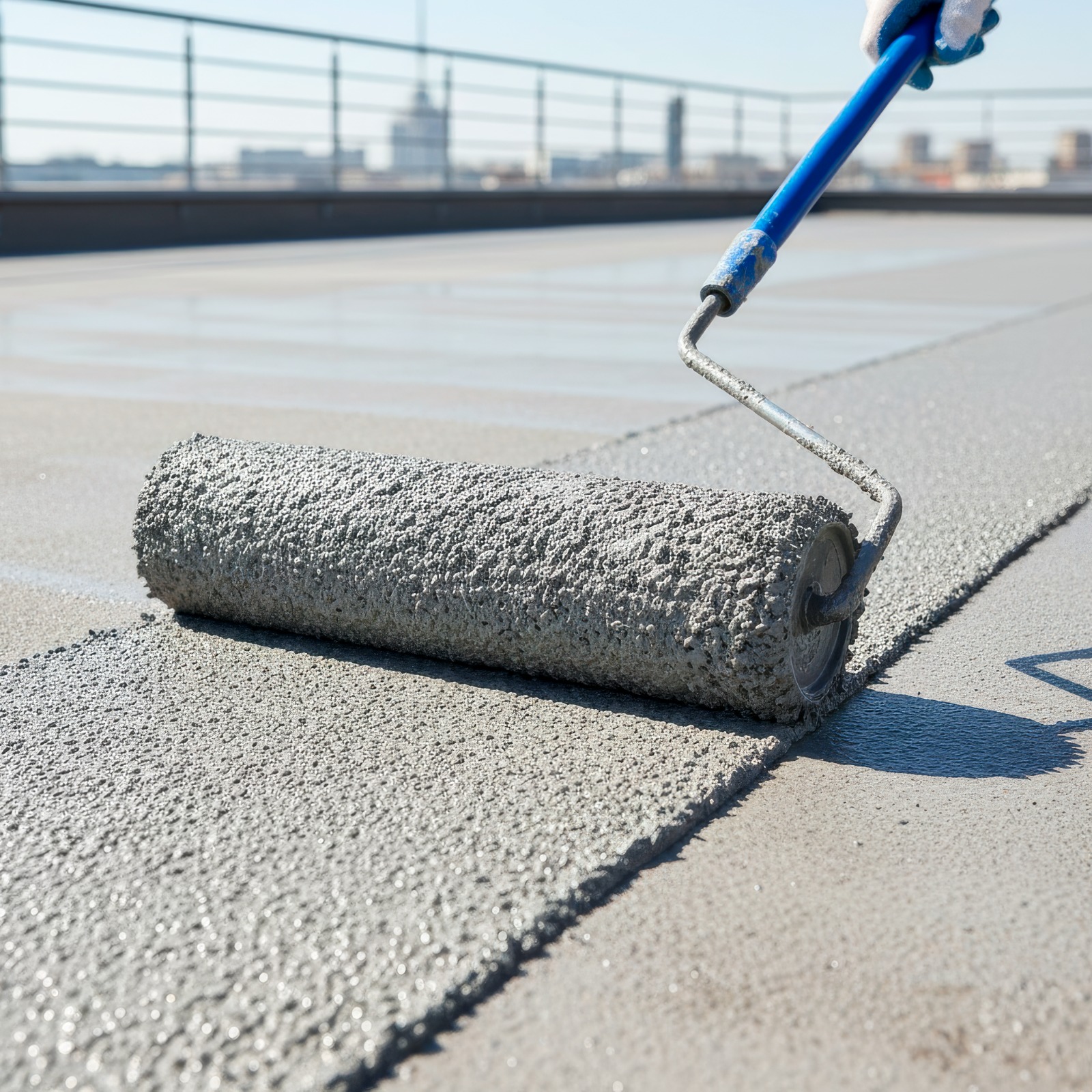 Innovación sustentable para las obras de Funes: Deckar lanzó Cauchodeck, su membrana de caucho reciclado