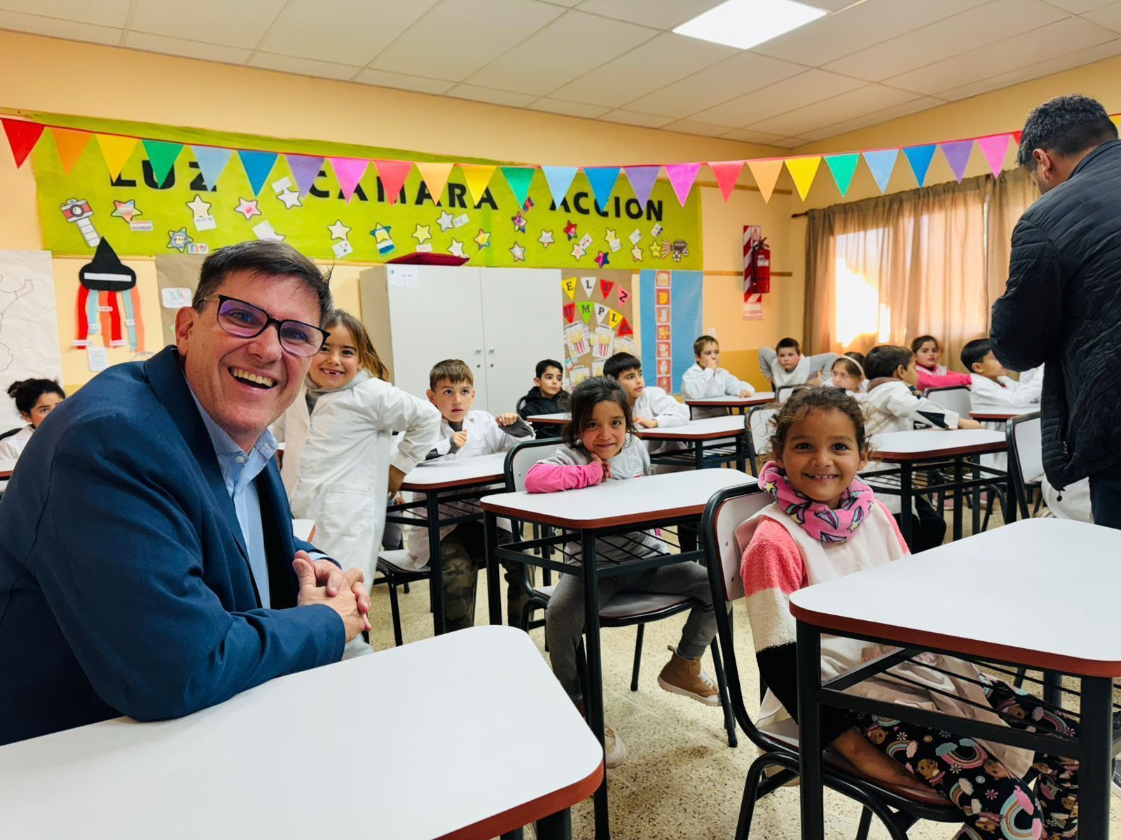 Goity: “Cada hora de clases hace la diferencia y por eso el lunes los chicos deben estar en las aulas”