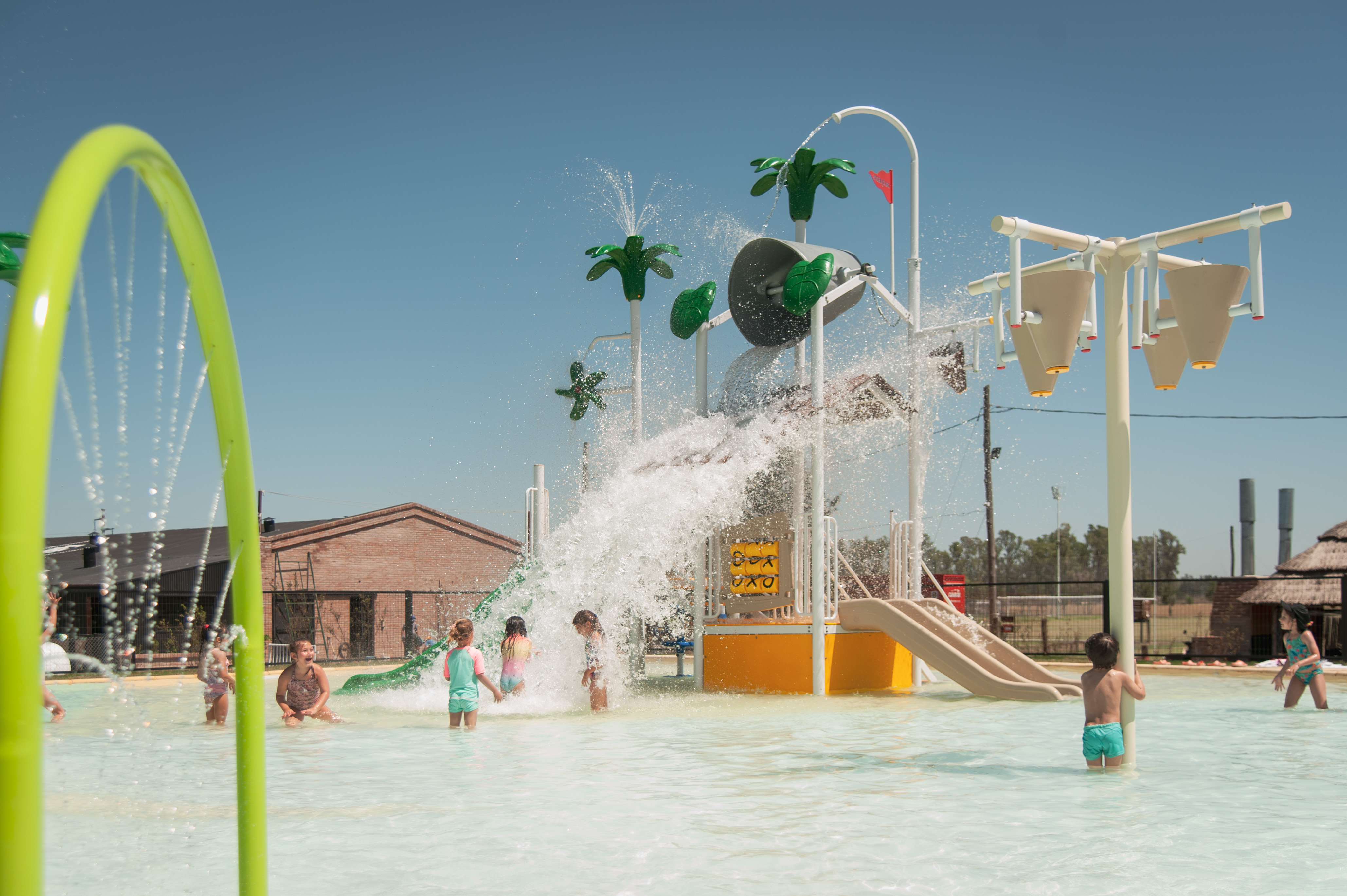 El Splash park de Damfield Funes abre sus puertas para toda la familia